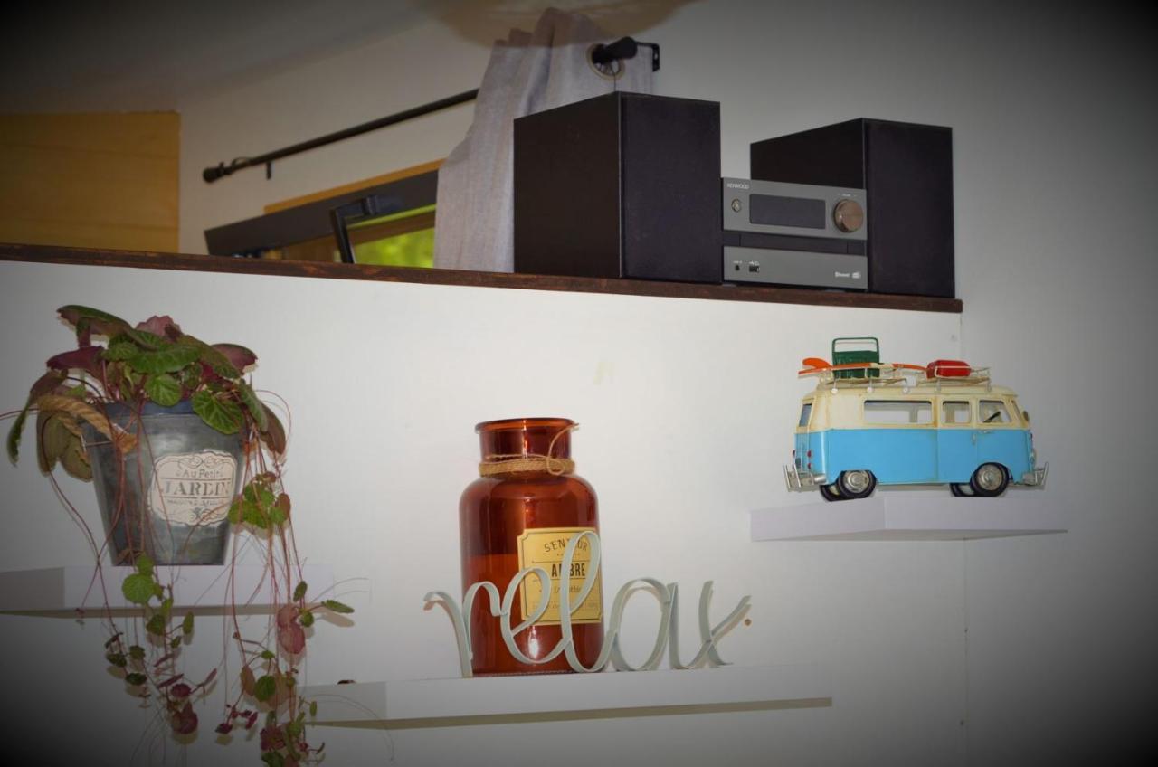 La Tiny House Terra Nostra Apartment Saint-Bazile Bagian luar foto